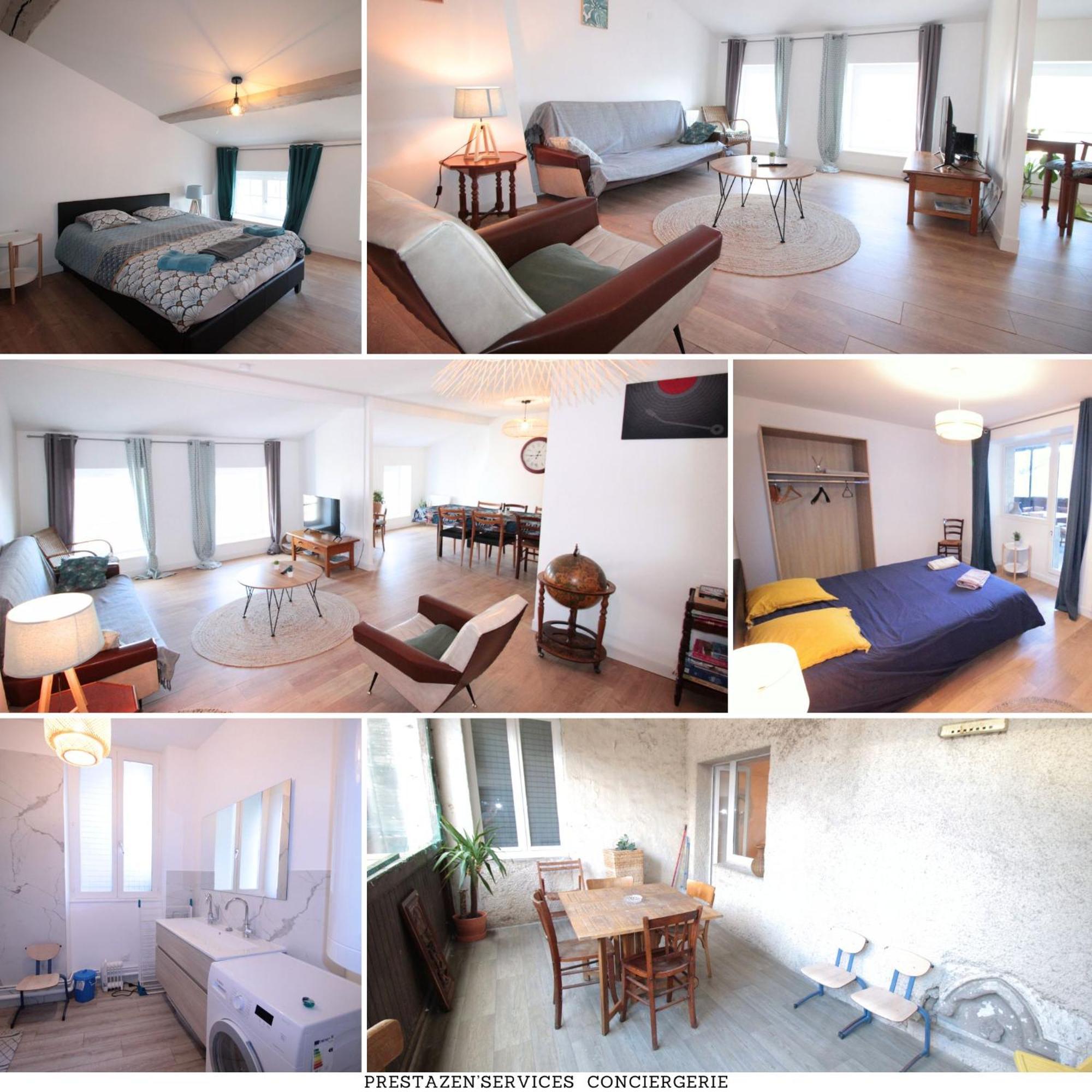 Logement Neuf "Meuse" - Hyper Centre - Parking Proche - Proche Gare - 4 Chambres - Terrasse Couverte - Wifi ! Gere Par Prestazen'Services Βερντέν Εξωτερικό φωτογραφία